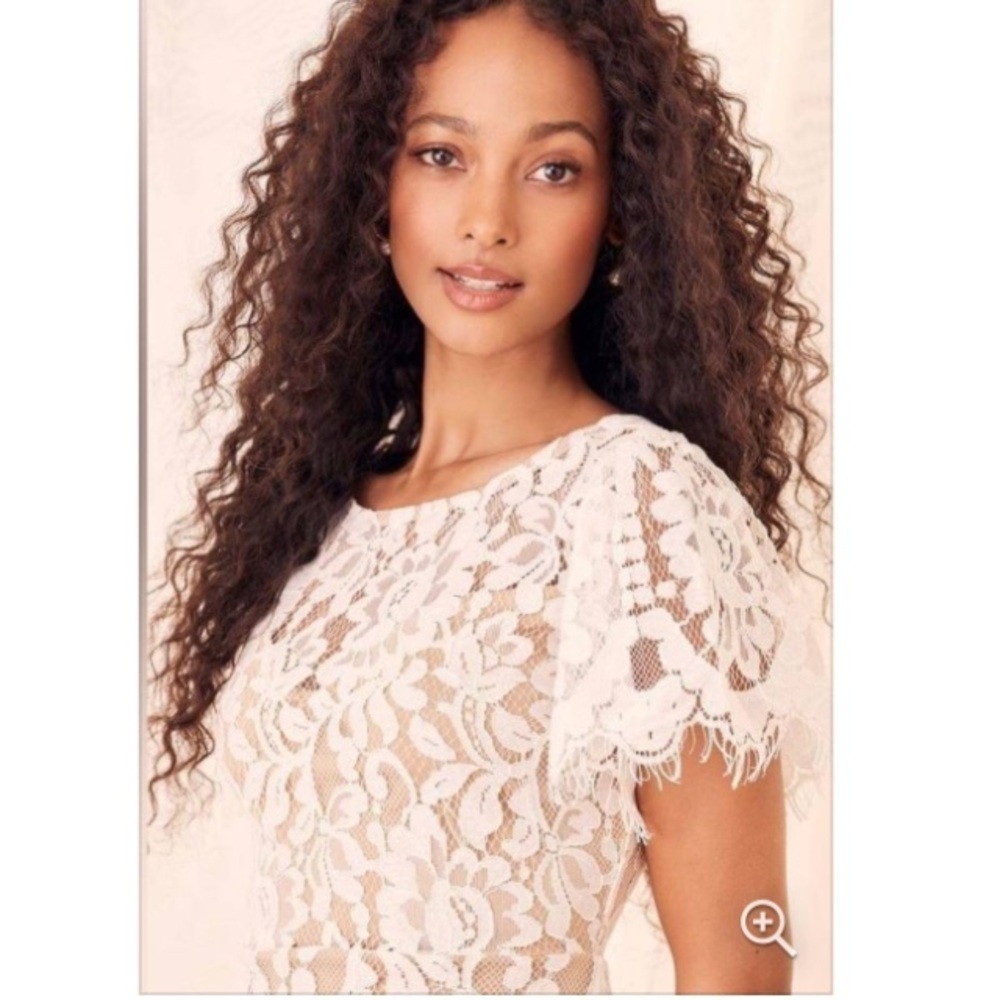 Lulu's White Lace Mini Dress - Picture 4 of 15